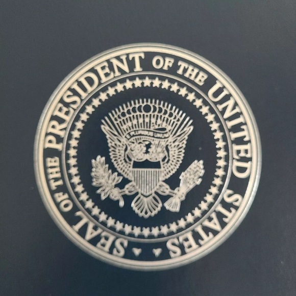 Our Country’s Presidents Hardcover Book National Geographic Leather Silver Gilde - Picture 2 of 8